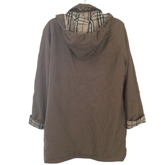 Burberry Bowpark Raincoat Removable Wool Liner In Khaki And Signature Plaid 10 - Picture 6 of 15